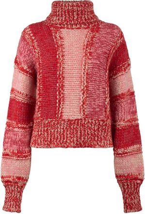 Roberto Collina Turtleneck Mix Of Mouliné Stripes