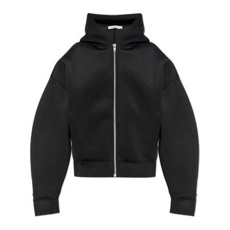 Entire studios Hoodie - unisex - Vesten met rits - Zwart - S - Polyester - Hoodies & sweatvesten