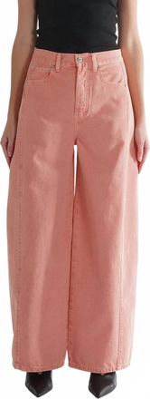 &Eacute;tica Arden Wide Leg Jeans In Flamingo