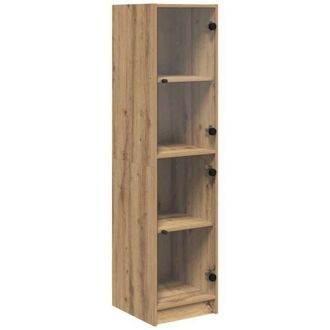 vidaXL Alacena Roble artesanal 35 x 37 x 142 cm Madera contrachapada vidaXL
