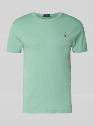 Polo Ralph Lauren Regular Fit T-Shirt aus reiner Baumwolle in Mint, Gr&ouml;&szlig;e XXL