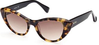 Max Mara MM0039 53F Womens Sunglasses Tortoiseshell Size 51