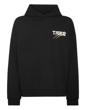 Plein Sport Sweatshirt Met Capuchon Tiger Tokyo