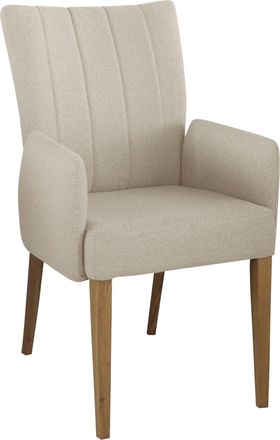 HOME AFFAIRE Armlehnstuhl »Dia« () Gestell Eiche massiv geölt