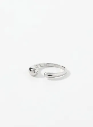 Simons Womens Organic shape open ring