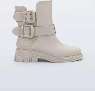 Melissa Womens Bang Boots In Beige