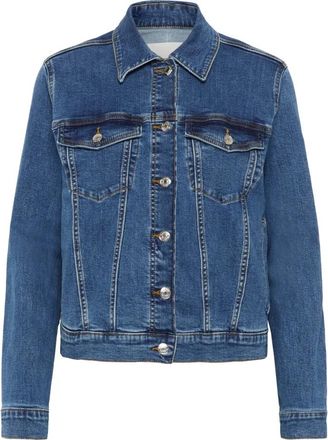 Part Two Nicholia PW JA Jacket - Dames - Spijkerjassen - Blauw - 2XS - Katoen - Jassen
