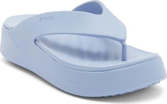 Crocs Getaway Platform Flip Flop in Blue Haze at Nordstrom Rack, Size 11 Womens / 9 Mens