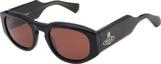 Vivienne Westwood VW5094 001 Mens Sunglasses Black Size 52