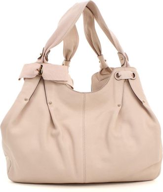 Ferragamo Pink Leather Tote Bag (Pre-Owned)