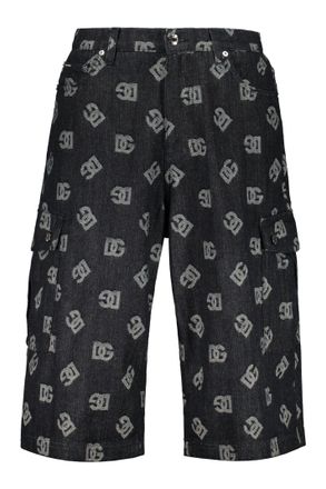 Dolce & Gabbana Cotton Cargo Bermuda Shorts