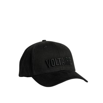 Zadig&Voltaire Accessoires, Heren, Zwart, ONE Size, Katoen, Klelia Voltaire Cap