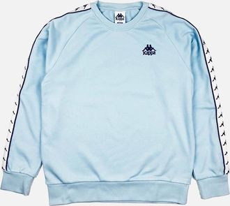 Kappa Mens Kappa Banda Lynch Sweatshirt Azure Ice/Blue Night - Size: 38/Regular