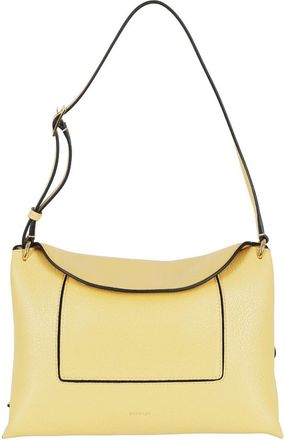 Wandler Tassen, Dames, Geel, ONE Size, Leer, Penelope Slouch Bag