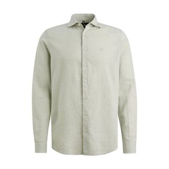 Vanguard Heren, Overhemden, Grijs, Maat: 2XL Linnen