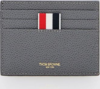 Thom Browne Portacarte in pelle di vitello Thom Browne