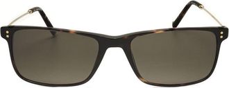Hackett Mens Brown Rectangular Sunglasses HEBS263