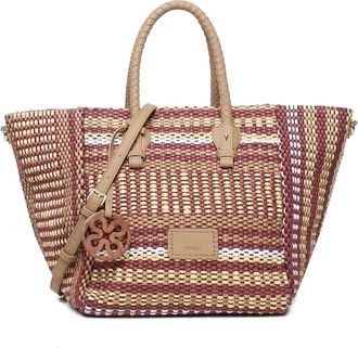 V&deg; 73 Stefanie Woven Tote - Dames - Shoppers - Veelkleurig - ONE Size - Tassen