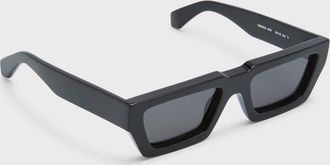 Off-white Manchester Acetate Rectangle Sunglasses