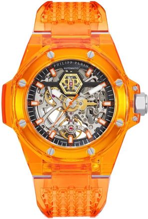 Philipp Plein King Phantom Fire Watch - Heren - Horloges - Oranje - ONE Size - Accessoires