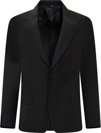 Reveres 1949 Blazerjas met lange mouwen - Heren - Blazers - Zwart - L - Jassen