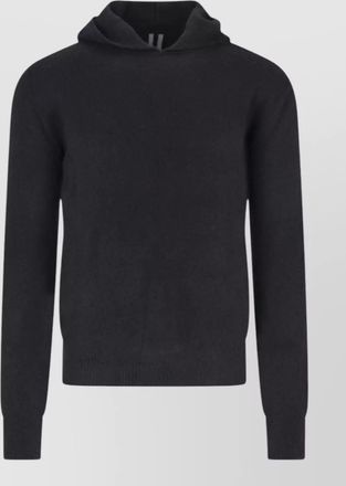 Rick Owens cashmere crewneck jacket