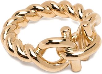 Ferragamo Gancini Chain-link Ring