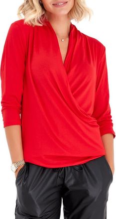 Accouch&eacute;e Pure Maternity/Nursing Top in Red at Nordstrom, Size X-Large