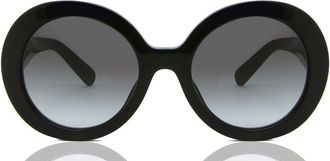 Miu Miu MU11YS 1AB5D1 Womens Sunglasses Black Size 55