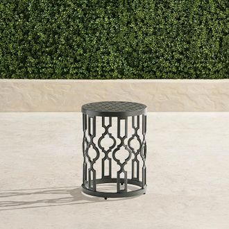Frontgate Avery Accent Stool - Individual - Frontgate