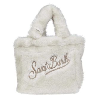 MC2 Saint Barth Vanity Mini Soft Fur - - Bags - Donna - Beige - ONE SIZE