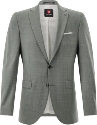 Club of Gents Caden-N SV Jacket - Heren - Blazers - Groen - XL - Wol - Jassen