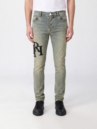 Amiri Jeans Men color Indigo