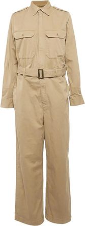 Ralph Lauren Tuta intera con cintura - Toni neutri