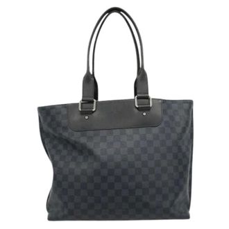 Louis Vuitton Pre-owned Tote Bags, male, Black, Size: ONE SIZE Pre-owned Cabas Voyage Tote Bag