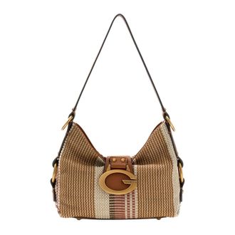 Guess Camden Shoulder Bag - female - Guess - Shoulder Bags - Brown - ONE SIZE - Bags