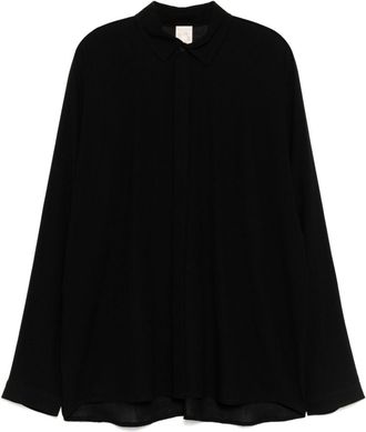 Jan-Jan Van Essche Camicia in crêpe - Nero