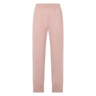 Alberta Ferretti Knitted Trousers - female - Alberta Ferretti - Sweatpants - Pink - M - Trousers