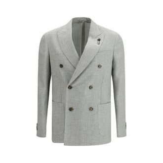 Lardini Wool Mens Blazer