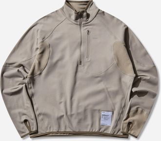 SATISFY Men s GhostFleece Half-Zip Sweatshirt Rock Ridge