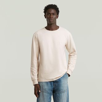 G-Star Tweeter Longsleeve T-shirt - Wit - Heren