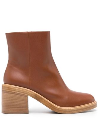 Roberto Festa Milano Mady 75mm leather boots - Brown