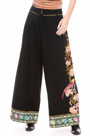 Aratta Something Magical Pant In Black Multi