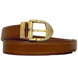 Louis Vuitton Pre-owned Belts, male, Brown, Size: ONE SIZE Pre-owned Taiga Standard belt