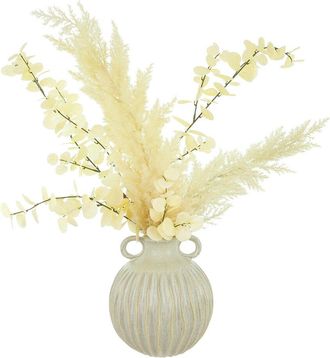 Creative Displays Inc. Pampas & Eucalyptus Arrangement In Ceramic Vase