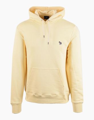 Paul Smith Mens PAUL SMITH REG FIT HOODIE YELLOW - Size: 42