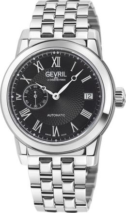 Gevril Group Madison Automatic Black Dial Mens Watch 2560B