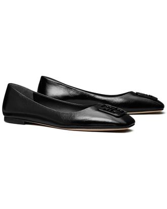 Tory Burch Georgia Leather Ballet Flat
