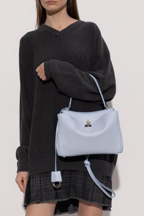 Balenciaga Rodeo Top S Bag, Womens, Light Blue