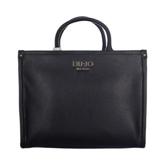 Liu Jo Tote Bags, female, Black, Size: ONE SIZE Borsa Tote M